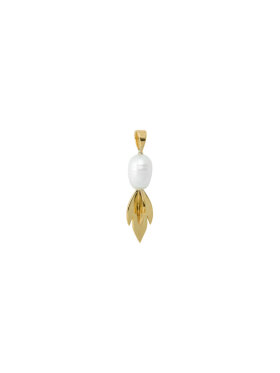 Anna + Nina - Comet Pearl Necklace Charm