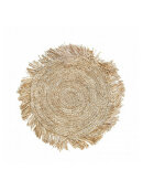 Bazar Bizar - The Fringe Raffia Placemat