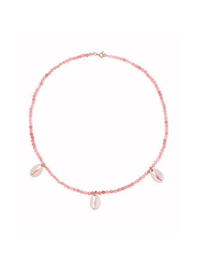 Anna + Nina - Coral Pink Necklace