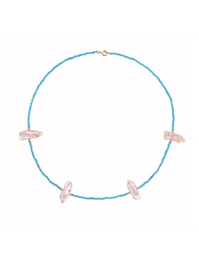 Anna + Nina - Turquoise Sea Necklace