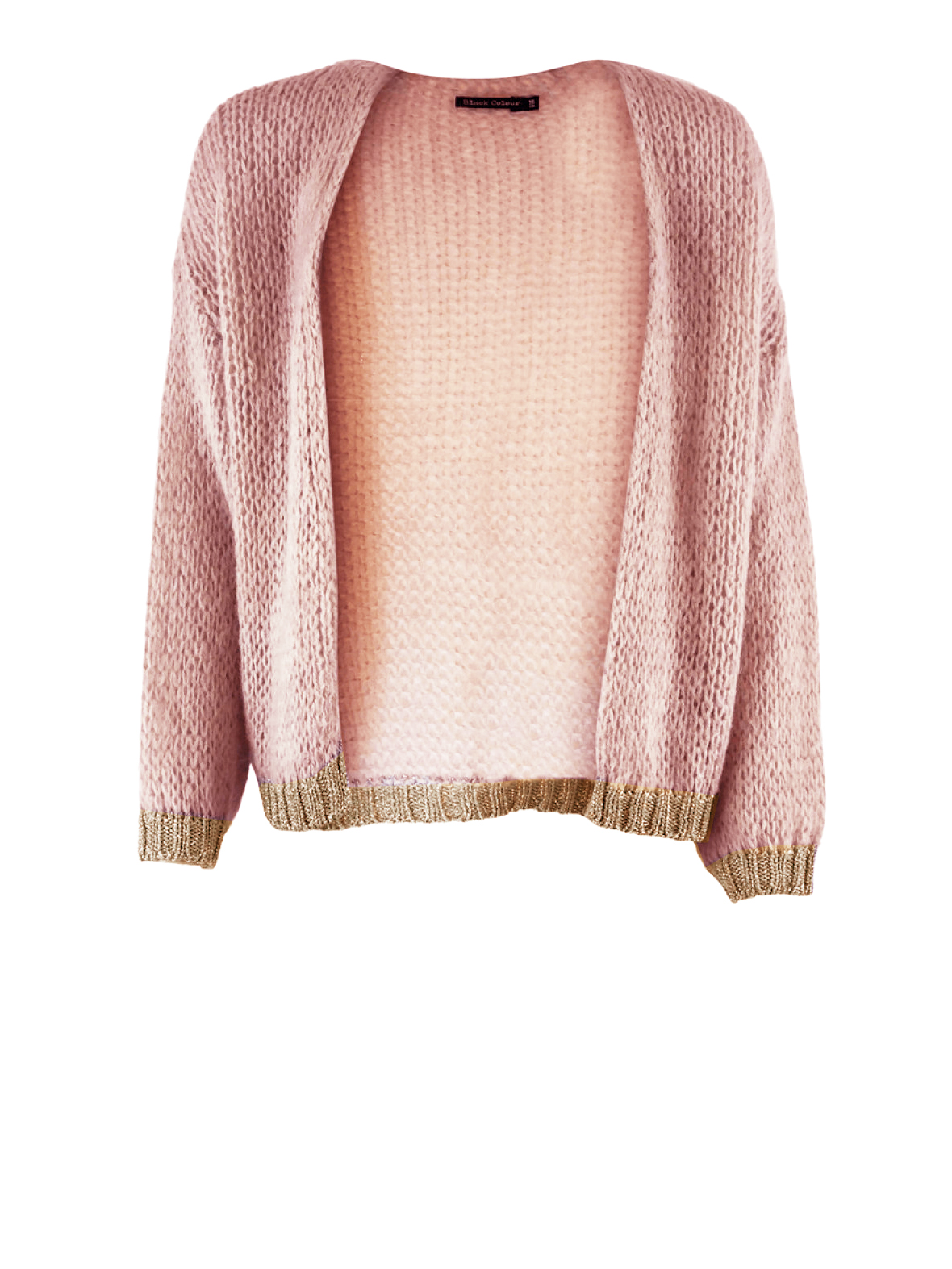 emulering træk vejret blod A'POKE - Black Colour Felina Cardigan Rose - Shop strik cardigan her