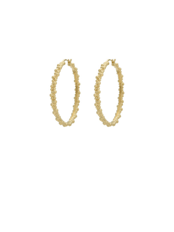 Anna + Nina - Cluster Hoop Earring