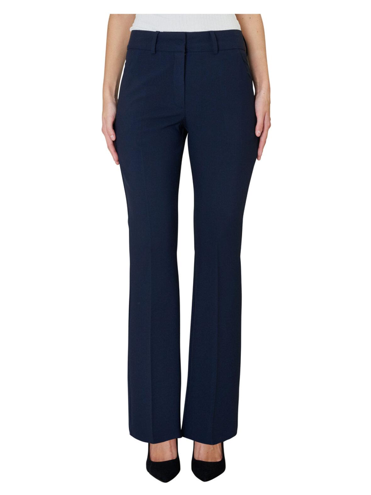 Drejning Teenageår Inspicere A'POKE - Five Units Clara 285 Long Pants Navy Glow - Shop bukser her