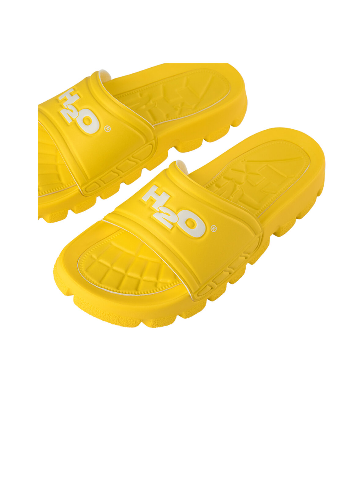 A'POKE - H2O Sandal - citron white - Shop gul badesandal