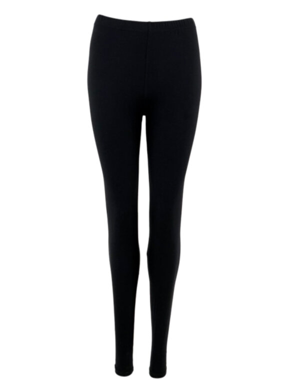 Black Colour - Black Leggings