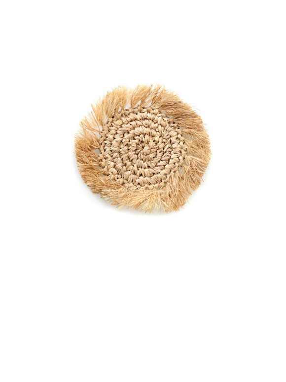 Bazar Bizar - The Fringe Raffia Coaster