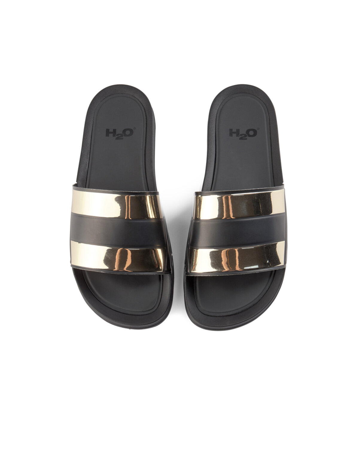 køkken Lydig kedel A'POKE - H2O New Icon Trek sandal - sort m. guld