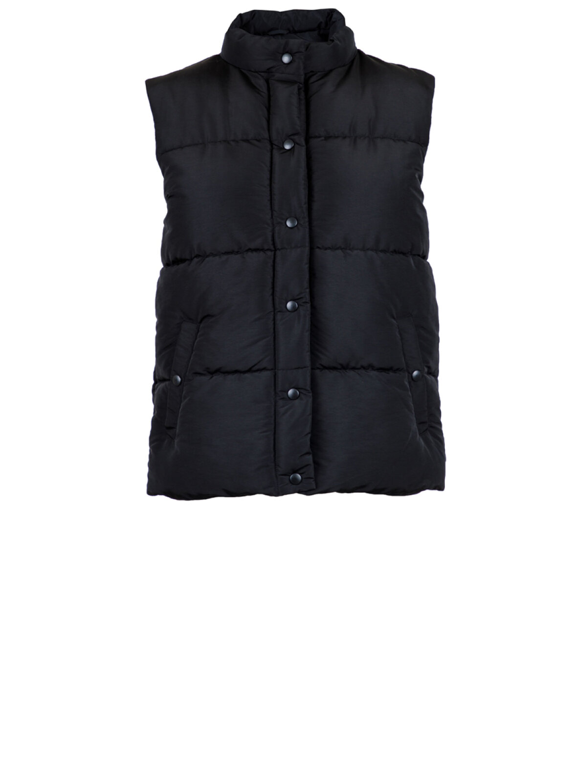 A'POKE - Neo Frankie Puffer Waistcoat Black Shop dunvest