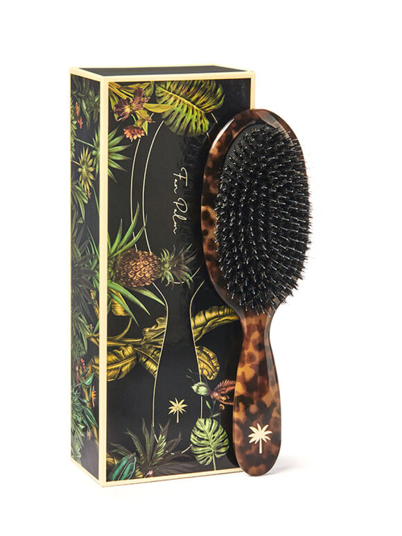 Fan Palm - Hair Brush Turtle Medium