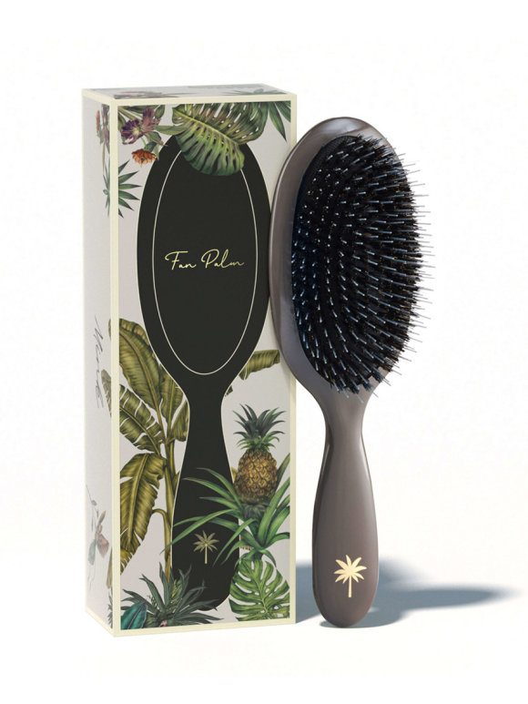 Fan Palm - Hair Brush Mink Medium