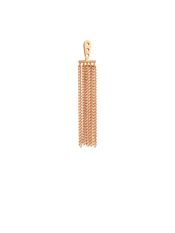 Stine A - Dancing Chains Long Behind Ear Earring Stine A - Dancing Chains Long Behind Ear Earring