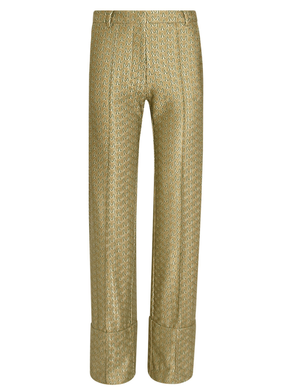 A'POKE Hanne Bloch Zig Zag Trousers Green - Shop