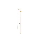 Stine A - Dangling Petit Coin & Stone Earring