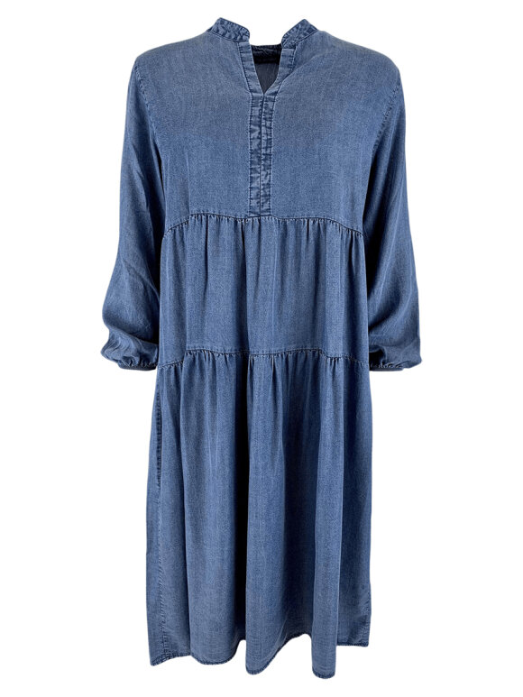 Black Colour - Frigg Denim Dress