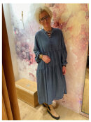 Black Colour - Frigg Denim Dress