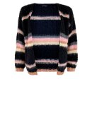 Black Colour - Tori Brused Cardigan 
