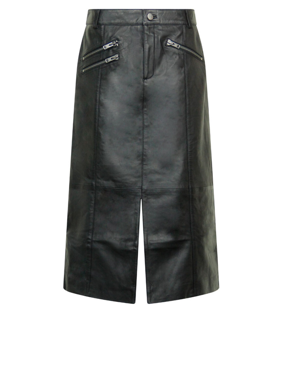 Decode ventilator slot A'POKE - Fine Cph Eligio Long Skirt Black - Shop skind nederdel
