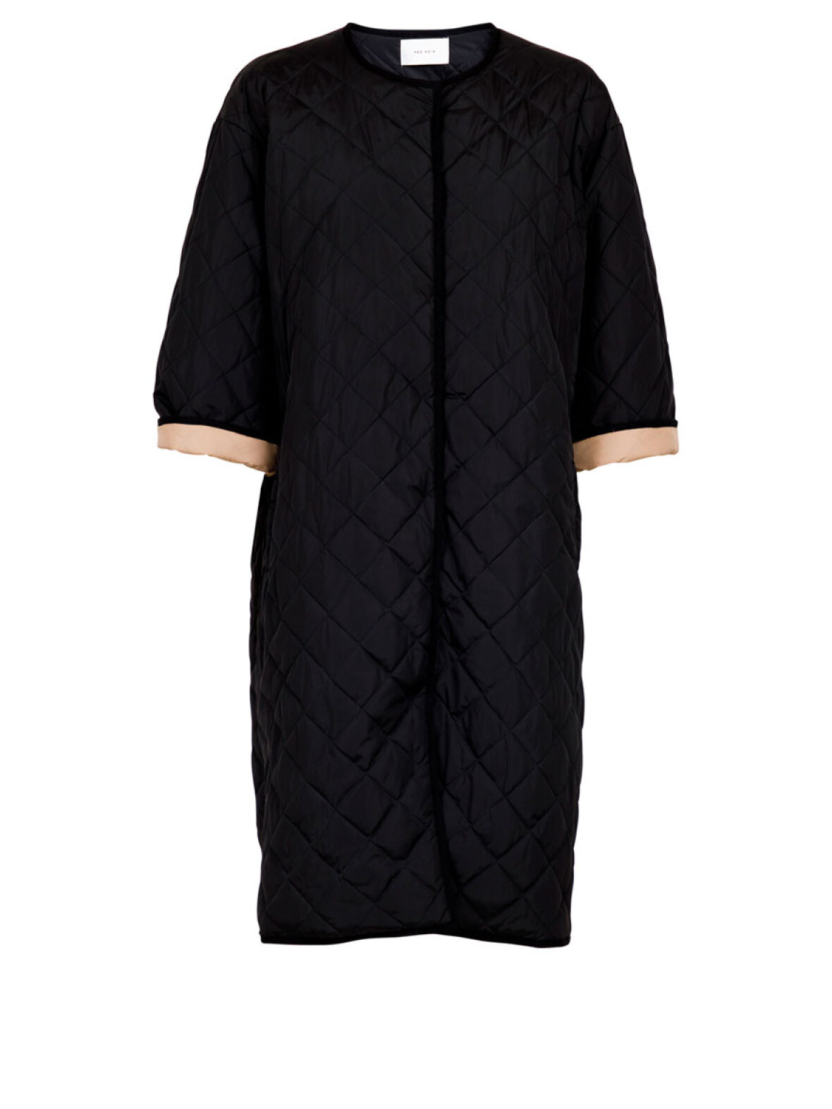 - Neo Noir Jullia Quilt Coat Black - Shop sort quiltet jakke