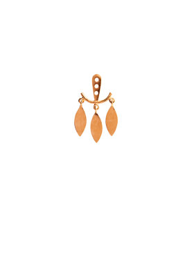 Stine A - Dancing Three Leaves Behind Earring