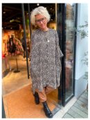 Black Colour - Isolde Oversized Shirt Dress 