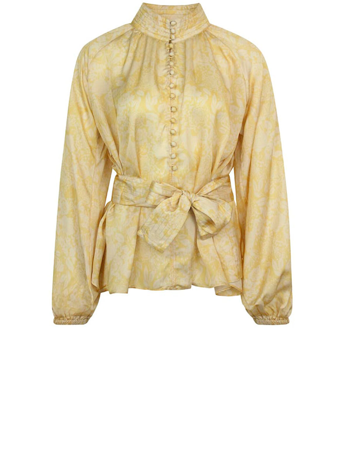 - Fine Justine Shirt Yellow - bluse