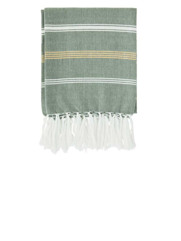 Madam Stoltz - Striped Cotton Towel