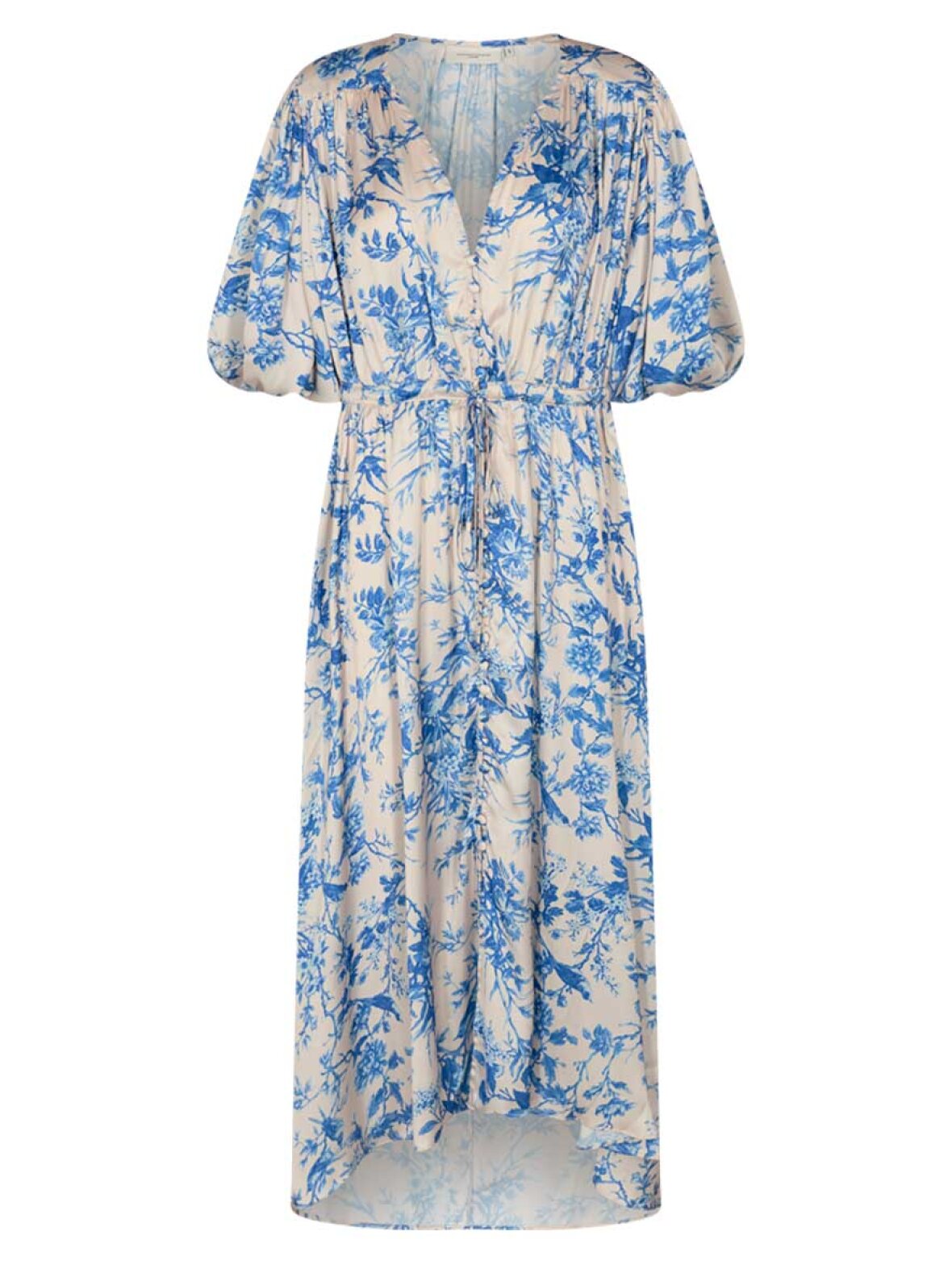 Udlevering Dårlig faktor Opmærksomhed A'POKE - Copenhagen Muse Mae Dress Blue Flower Print - Blomstret kjole