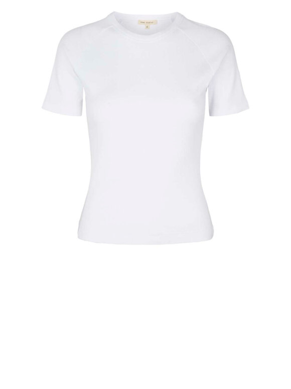 Esme Studios - Blossom SS O-neck Rib T-shirt