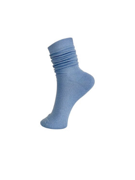 Black Colour - Lurex Sock