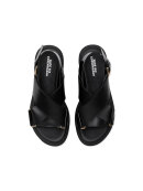 Shoe Biz Copenhagen - Sila Black Mix Sandal