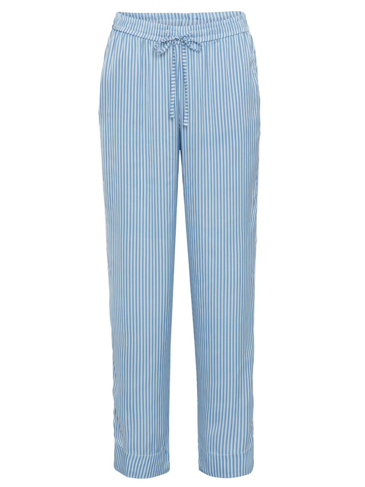 Frontier gå på arbejde orm A'POKE - Karmamia Piper Pants Blue Stripe - Shop blå stribet bukser