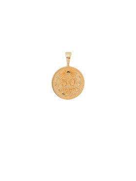 Anna + Nina - Peso Coin Necklace Charm 