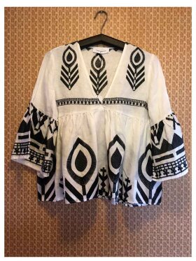 Greek Archaic Kori - Embroidery Blouse