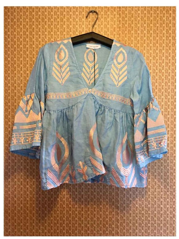 Greek Archaic Kori - Embroidery Blouse