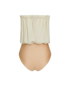 Hanne Bloch - Square Silk Bandeau Swimsuit