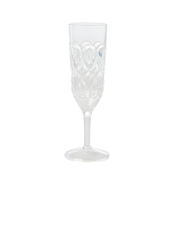 Rice - Acrylic Champagne Glass