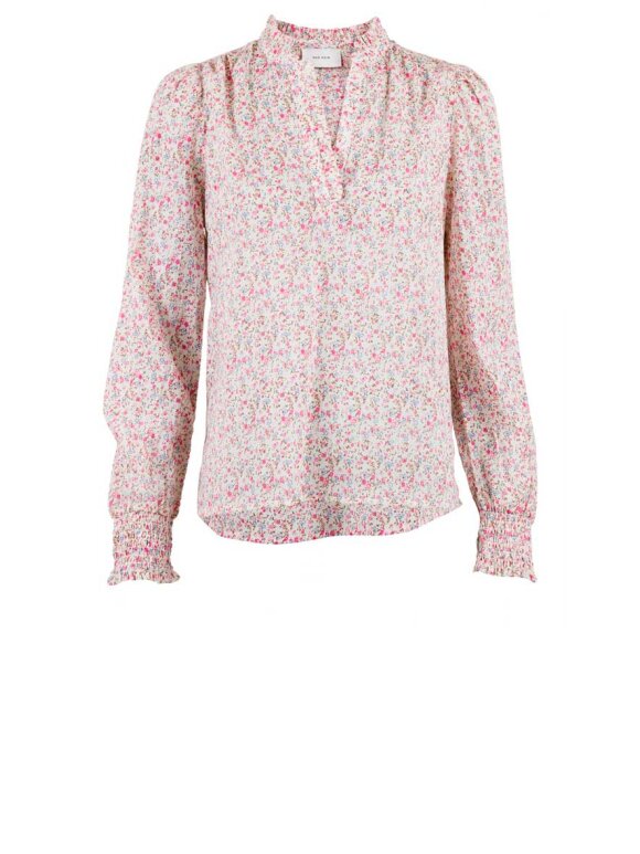 Neo Noir - Jisla Peony Flower Blouse