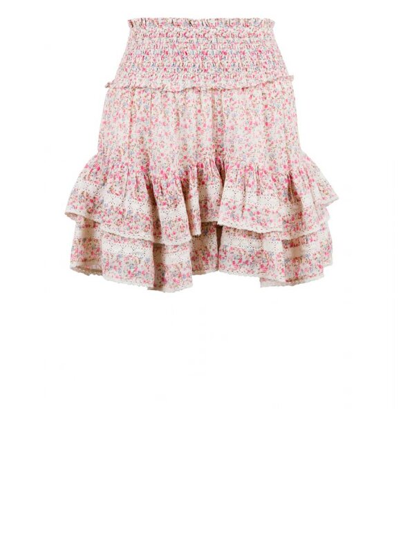 Neo Noir - Marna Peony Flower Skirt Neo Noir - Marna Peony Flower Skirt