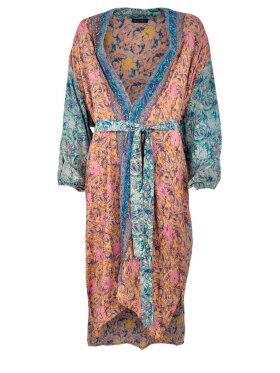Black Colour - Luna Long Kimono