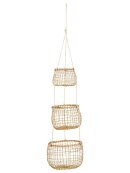 Madam Stoltz - Hanging Wire Basket 
