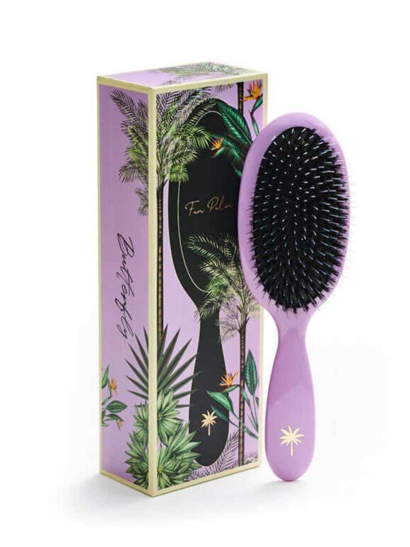 Fan Palm - Hair Brush Butterfly Medium