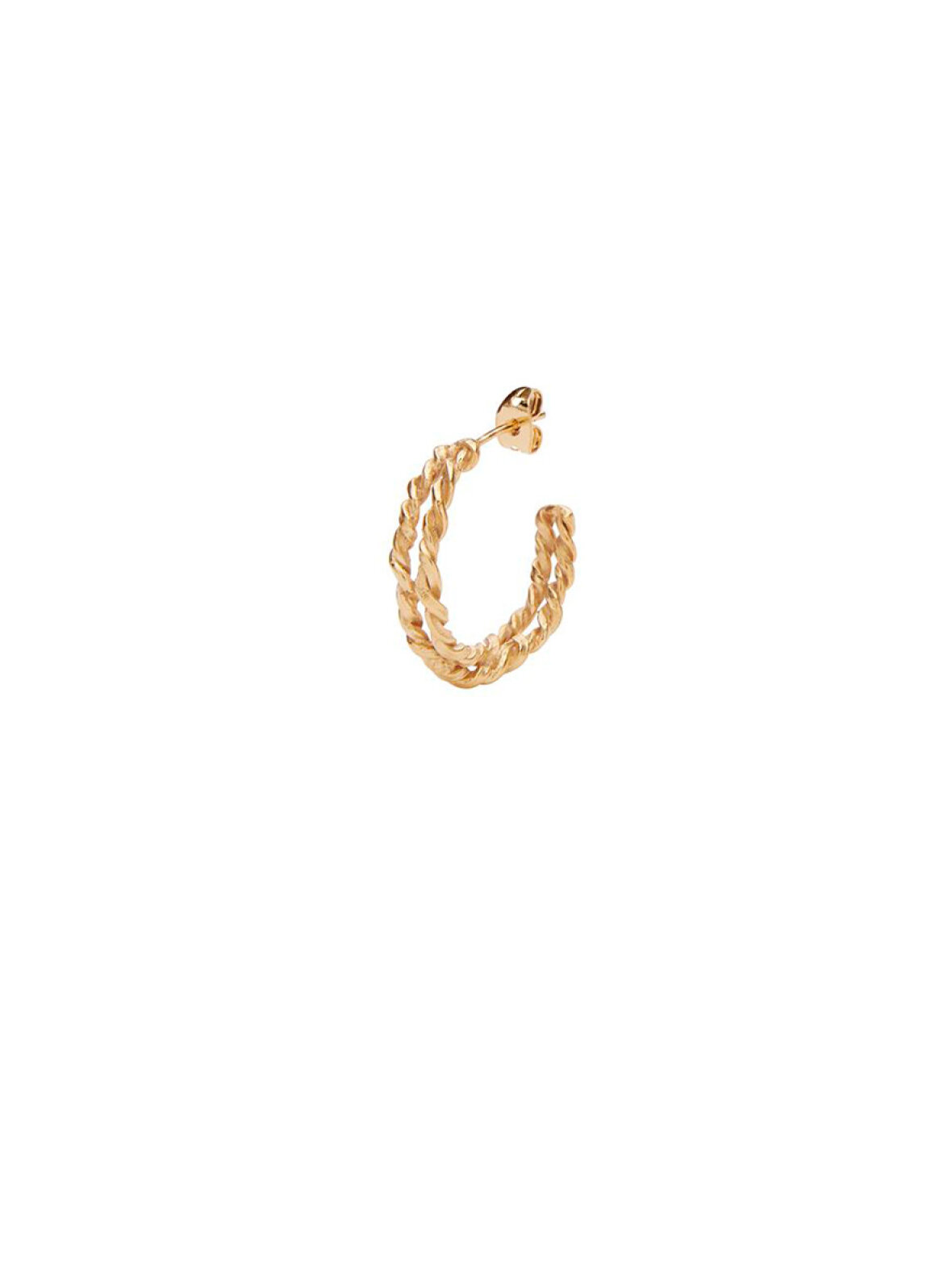 - Pico Copenhagen Blake Double Stud Earring Gold