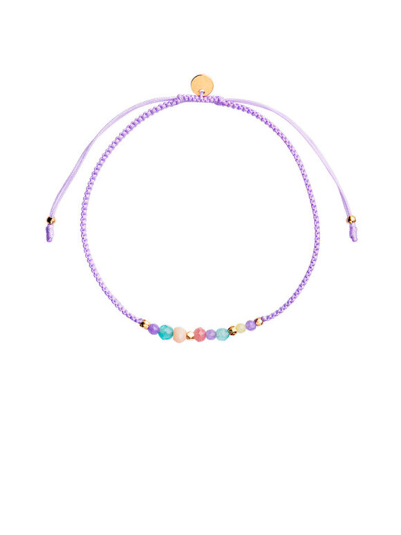 Stine A - Candy Bracelet Purple Mix