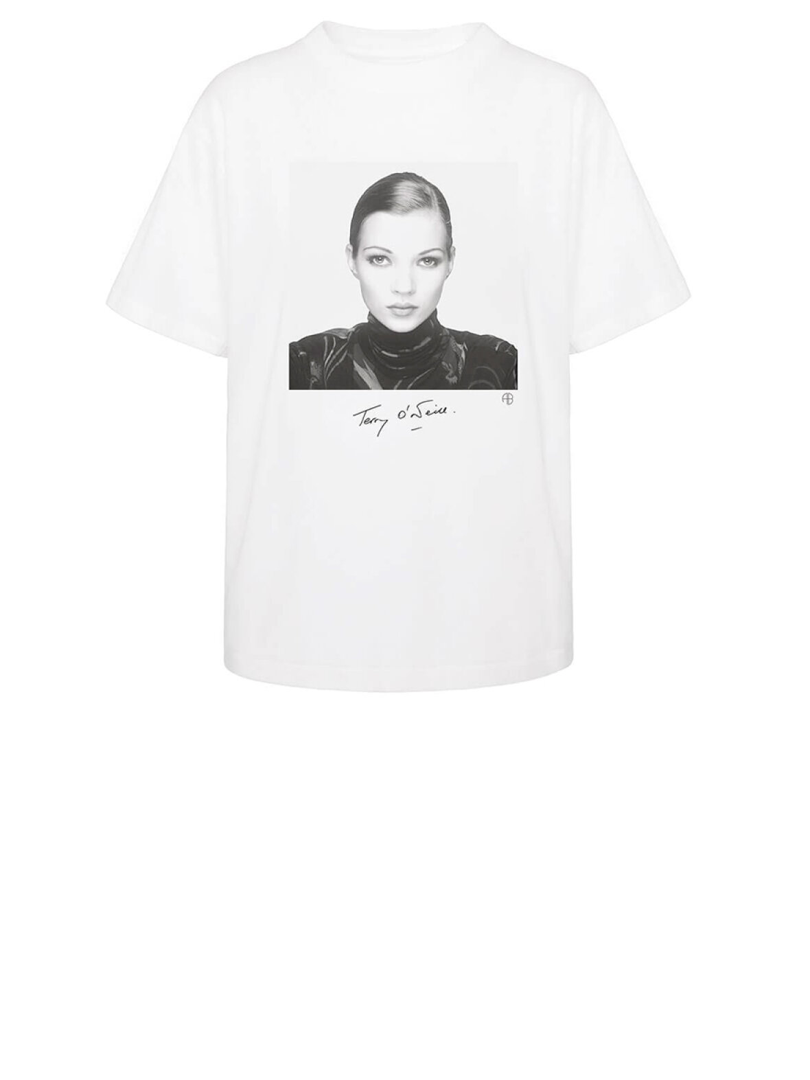 A'POKE - Anine Bing Ida Tee AB X Kate Moss White