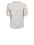Neo Noir - Rosalie Romantic Flower Blouse 