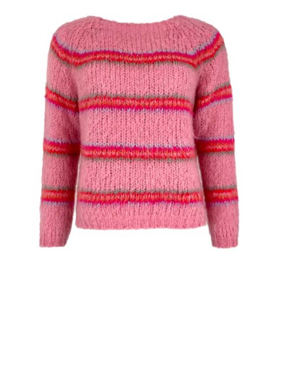 Black Colour - Toni Brushed Knit Sweater  