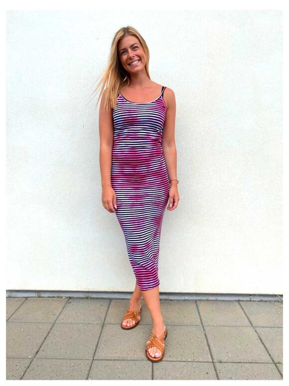 A'POKE - Nørgaard paa Strøget Tie Dye Stripe Dress