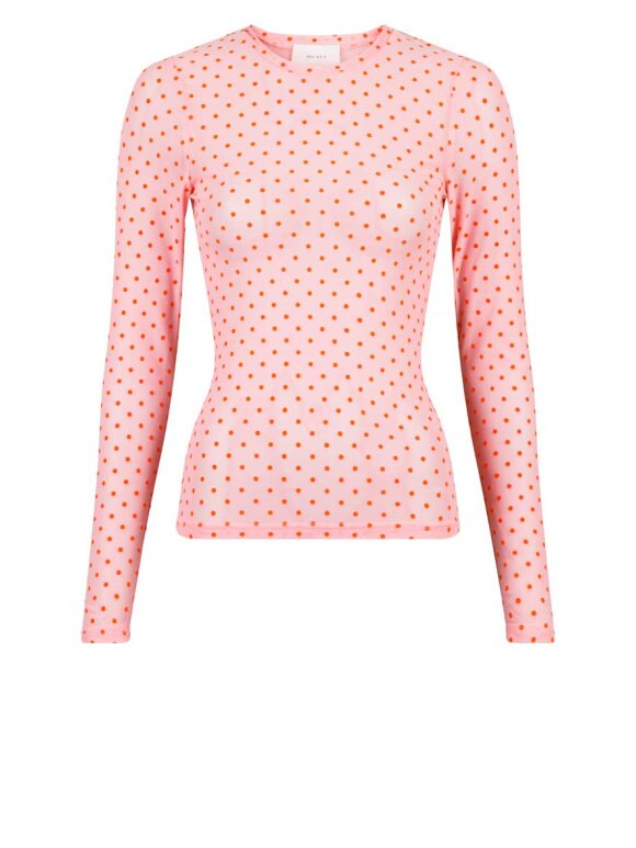Neo Noir - Ella Mesh Dot Blouse