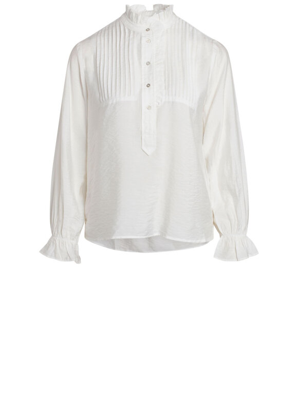 Co'Couture - Callum Pintuck Frill Shirt
