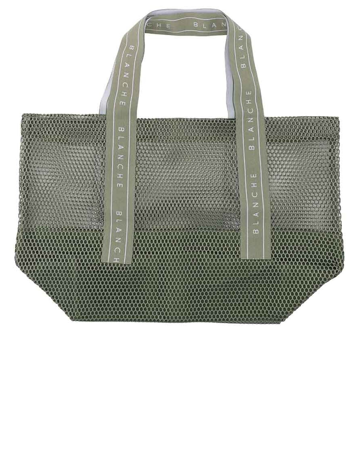 - Logo Bag BLANCHE Gray green